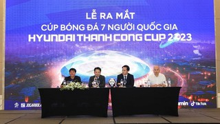 Khởi tranh Cúp bóng đá 7 người quốc gia 2023