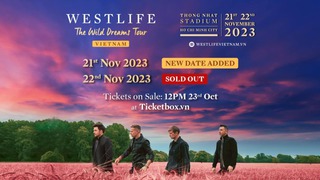 Tối nay, Westlife biểu diễn tại Việt Nam: Westlife - Âm nhạc và tình bạn qua 1/4 thế kỷ  