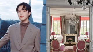Choáng với mức giá không tưởng của căn phòng khách sạn nơi Jimin (BTS) ở khi tham gia Paris Fashion Week