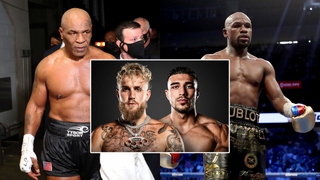 Mike Tyson và Floyd Mayweather bất đồng ý kiến về trận đấu giữa Jake Paul và Tommy Fury