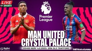 Nhận định, soi kèo MU vs Crystal Palace (22h00, 4/2), vòng 22 Ngoại hạng Anh