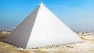 Các kim tự tháp Ai Cập trông như thế nào khi chúng vừa được xây dựng ở thời cổ đại?