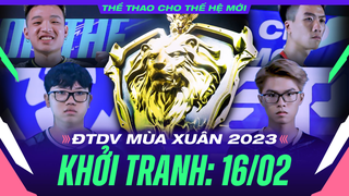 Lịch thi đấu Đấu Trường Danh Vọng mùa Xuân 2023: Khởi tranh từ ngày 16/2