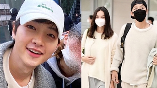 Song Joong Ki lần đầu lộ diện sau khi công bố kết hôn, biểu cảm của chàng rể mới thành tâm điểm