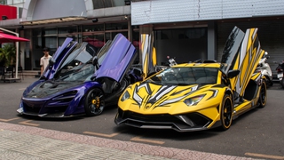 Chủ cũ tốn tiền tỷ và cả tháng trời độ Lamborghini Aventador độc nhất Việt Nam, đại gia An Giang mua về chỉ dán lại là thành xe mới mang dấu ấn cá nhân