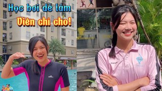 Ánh Viên trở thành idol Tik Tok khi làm cô giáo dạy bơi, nhan sắc thay đổi bất ngờ