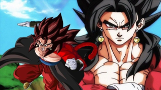 Chiến binh hợp thể Vegito trông như thế nào khi ở dạng Super Saiyan 4?