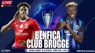 Nhận định, nhận định bóng đá Benfica vs Club Brugge (3h00, 8/3): Không có cổ tích cho Brugge