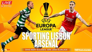 Nhận định, soi kèo Sporting Lisbon vs Arsenal (0h45, 10/3): Lại hoà