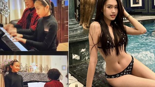 Ảnh ngày bé của bạn gái Văn Hậu đã rõ nét hot girl tương lai