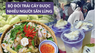 Cơn sốt trà mãng cầu và gỏi măng cụt đang càn quét khắp mọi nơi, đến nỗi đi chợ không còn trái chín mà mua 