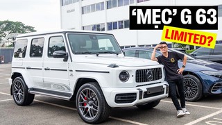 Tôi ngồi thử Mercedes-AMG G63 Edition 55: Xe nhà giàu đúng nghĩa, thêm chi tiết trang trí nhưng giá chênh tới 1 tỷ đồng