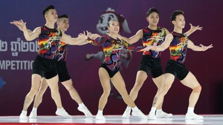 Đội tuyển Aerobic Việt Nam 'out trình', giành HCV tất cả các nội dung, không có đối thủ tại SEA Games 32