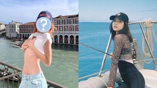 Sao nữ hạng A khiến netizen 'rần rần' khi khoe eo thon giữa trời Tây, lướt qua cứ ngỡ Lisa (BLACKPINK)