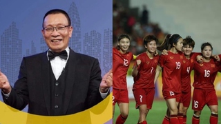 MC Lại Văn Sâm phấn khích đưa ra thông điệp đặc biệt khi Thanh Nhã và ĐT nữ Việt Nam tiếp tục đứng đầu Đông Nam Á