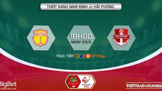 Nhận định, soi kèo Nam Định vs Hải Phòng, V-League vòng 8 (18h00, 20/5)