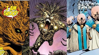 Groot và những chủng tộc ngoài hành tinh kỳ lạ nhất trong vũ trụ Marvel