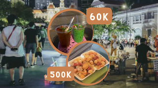 “Toát mồ hôi” khi nghe giá ăn uống tại phố đi bộ Nguyễn Huệ: cá viên chiên 500k, ly trà đắt ngang ngửa những thương hiệu lớn 