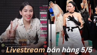 Tình hình livestream 5/5 của các 'chiến thần': Võ Hà Linh giảm mắt xem 7 lần, Phạm Thoại cosplay Jennie 'chốt đơn' đến 2 giờ sáng