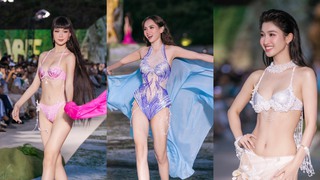 'Soi' bộ ba bikini độc lạ của Bảo Ngọc, Phương Nhi, Mai Phương tại Miss World Vietnam 2023