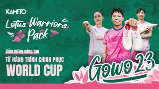 KAMITO - LOTUS WARRIORS PACK: Cảm hứng sáng tạo từ hành trình chinh phục World Cup
