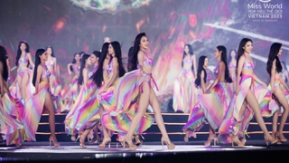 Ngắm phần thi bikini bốc lửa của dàn người đẹp Miss World Vietnam 2023: Hoa hậu Ý Nhi có nổi nhất?