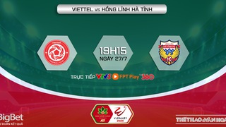 Nhận định, soi kèo Viettel vs Hà Tĩnh (19h15, 27/7), vòng 3 giai đoạn 2 V-League