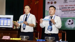 Bốc thăm chia bảng giải bóng đá U9 toàn quốc Toyota Cup 2023