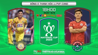 Nhận định bóng đá Thanh Hóa vs PVF-CAND, bán kết Cúp Quốc gia (18h00, 16/8)