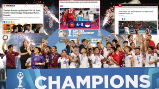 U23 Việt Nam vô địch Đông Nam Á, báo Thái ngưỡng mộ, truyền thông Indonesia tiếc nuối