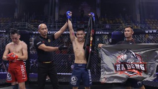 Võ sỹ là một phóng viên ra đòn 'nhanh như chớp', hạ knock-out đối thủ tại LION Championship