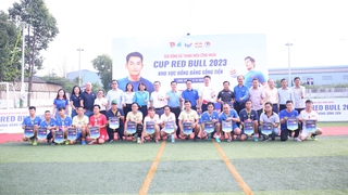 Khai mạc Giải bóng đá Thanh niên công nhân Cup Red Bull 2023 khu vực Đồng bằng Sông Tiền