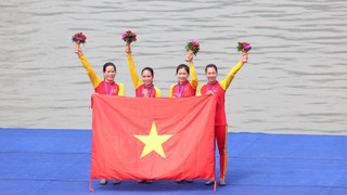 ASIAD 19: Rowing 'mở hàng' huy chương