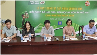 Khởi động Giải bóng rổ học sinh tiểu học Hà Nội lần thứ 17 - Cúp Nestle Milo