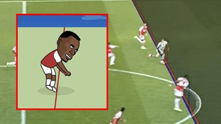 Gabriel được CĐV Arsenal khen ngợi vì 'khoảnh khắc quái vật' giúp Pháo thủ đánh bại MU