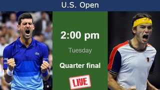 Link xem trực tiếp Taylor Fritz vs Djokovic (00h30, 6/9), vòng tứ kết US Open 2023 