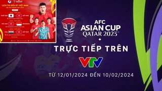 Nóng: VTV sẽ tường thuật trực tiếp các trận đấu ở Asian Cup 2023, CĐV Việt Nam nhận tin vui