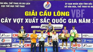 Tay vợt dự Olympic Đức Phát hạ 'tượng đài' cầu lông Việt Nam, vô địch quốc gia như 'lộ trình'