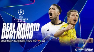 Nhận định, soi tỷ lệ Real Madrid vs Dortmund 02h00 ngày 23/10, lượt trận 3 Champions League