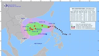 Tin bão trên biển Đông (Cơn bão số 6)