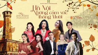 NSND Thanh Lam, NSND Mai Hoa biểu diễn chương trình "Hà Nội - Những cảm xúc tháng Mười"