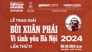 Giải Bùi Xuân Phái - Vì tình yêu Hà Nội lần 17- 2024
