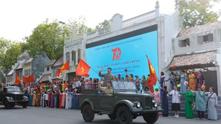 Hàng ngàn người tham gia tổng duyệt "Ngày hội Văn hóa vì Hòa bình"