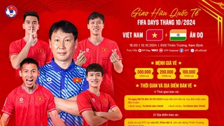 Giá vé trận Việt Nam vs Ấn Độ rẻ bất ngờ, Quế Ngọc Hải tin CĐV sẽ 'nhuộm đỏ' Thiên Trường