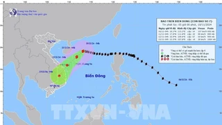 Xuất hiện cơn bão mới có tên quốc tế là TORAJI trên vùng biển Đông Philippines