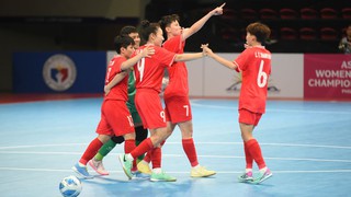 Vượt qua Thái Lan, futsal nữ Việt Nam sẵn sàng đến World Cup