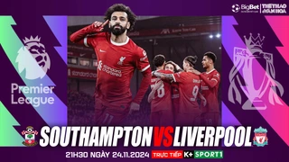 Nhận định, soi tỷ lệ Southampton vs Liverpool 21h00 ngày 24/11, vòng 12 Ngoại hạng Anh