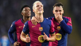 Olmo lập cú đúp, Barca xây chắc ngôi đầu La Liga