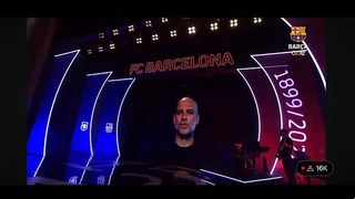 Pep Guardiola xuất hiện cùng vết sẹo sau sự cố, hát mừng lễ kỷ niệm 125 năm của Barcelona