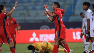 TRỰC TIẾP bóng đá Timor Leste vs Singapore (0-2, hết giờ): Đội khách ra về với 3 điểm